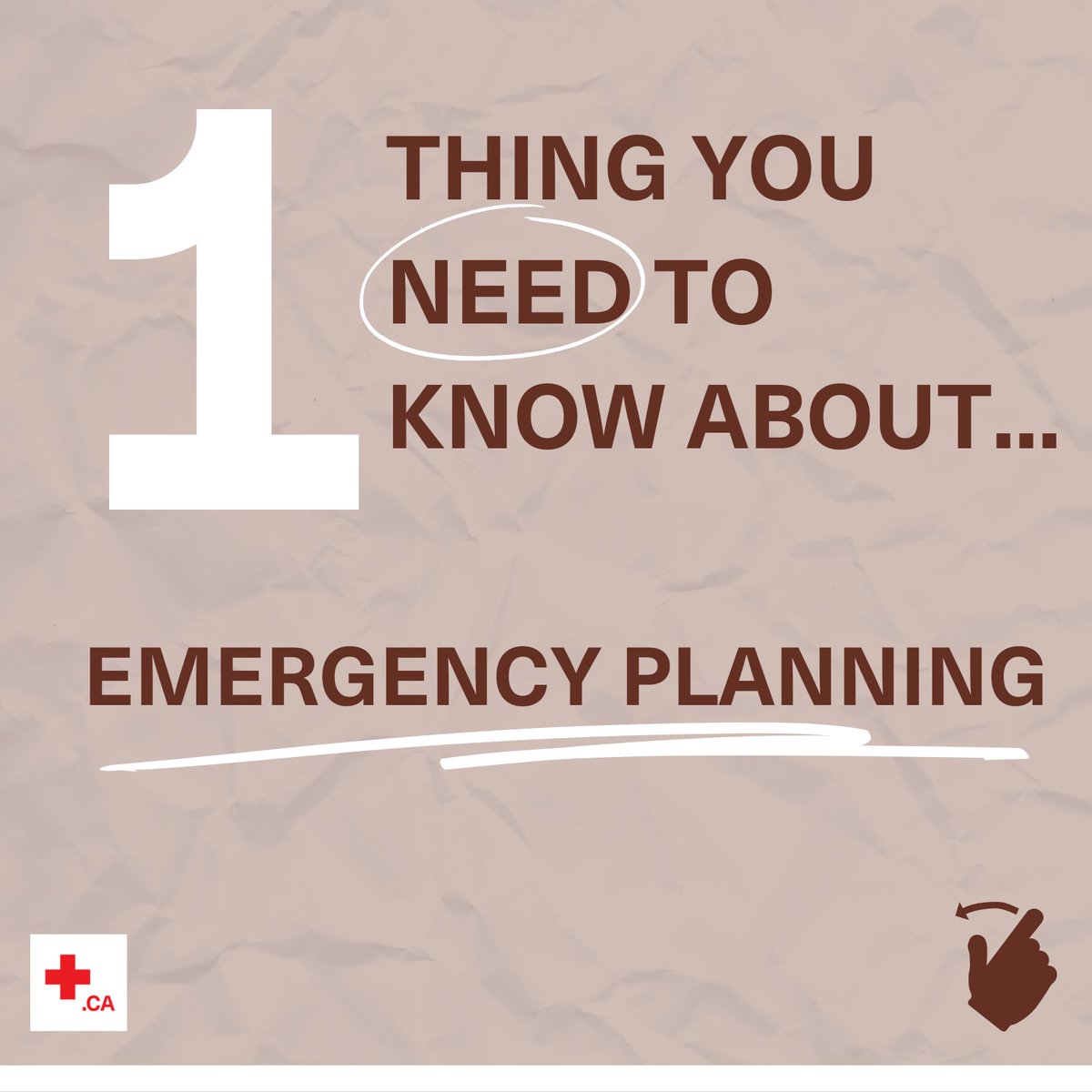redcrosscanada's tweet photo. A lot of people think they’re prepared for an emergency…until it happens.

✅Know your neighbourhood
✅Establish an out of town emergency contact
✅Prepare emotionally

Download our #emergency plan template to get prepared: https://t.co/EtqaAOVe8G https://t.co/rRkQTJwyyV