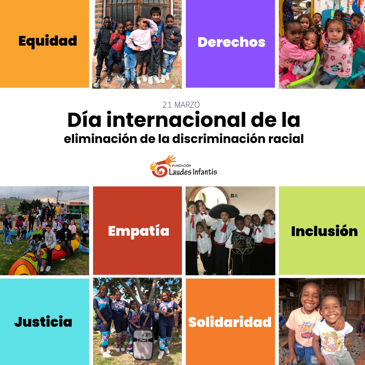 🌍 Hoy conmemoramos el #DíaDeLaEliminaciónDeLaDiscriminaciónRacial, 75 años después de la Declaración Universal de los Derechos Humanos. 

Es urgente combatir el racismo y la discriminación racial en todo el mundo. 💪
#DUDH #NoAlRacismo #DerechosHumanos #TruequeEducativo