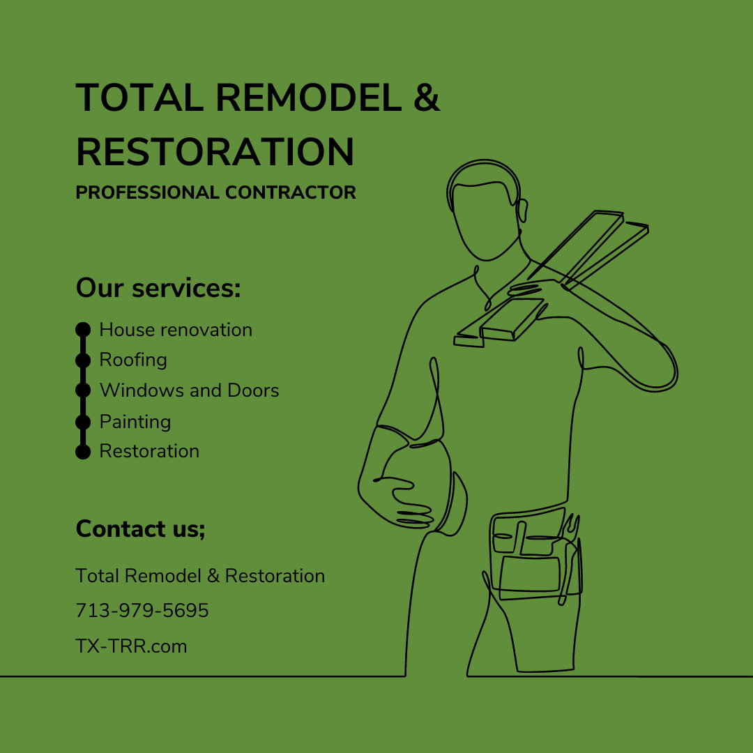 Total_Remodel's tweet photo. Contact us today!

#TRR #totalremodelandrestoration #remodel #buildback #construction #contractor #mitigation #Houston #HTX #TheWoodlands #thewoodlandstx #Cypress #CypressTX #tiptuesday #cabinets #kitchencabinets #HVAC #reminder #beforeandafter https://t.co/C3uL2IHyDO