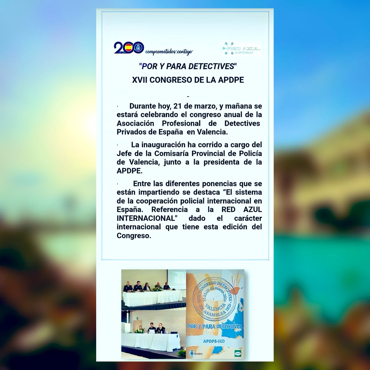 Congreso (APDPE) tweet media