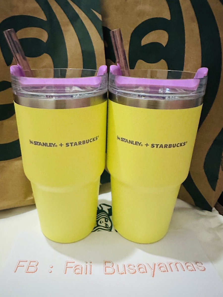 พร้อมส่ง ❗️

Starbucks x STANLEY Lime Purple Cold Cup 20 oz.

ราคา 1,590 รวมส่ง 🚚

สนใจDmหรือทักเฟสบุ๊คในภาพได้เลยค่ะ

#starbucks #starbucksthailand  #แก้ว #แก้วสตาร์บัค  #แก้วstarbucks #ตลาดนัดstarbucks #starbucksxstanley #stanleythailand #แก้วstanley #stanley #ส่งต่อ #ปล่อยต่อ