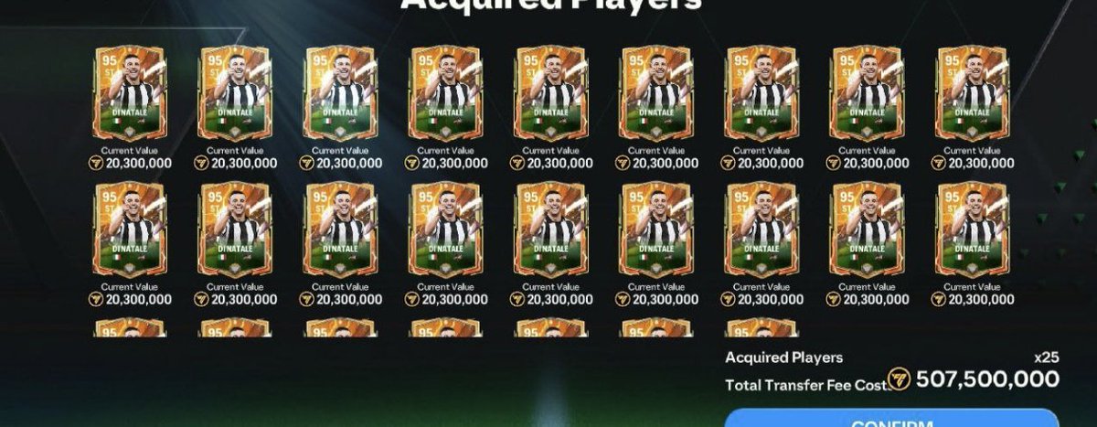 MariusMM06's tweet photo. Investment advice that brought easy profit ✅
- Bought with 20.3M
👉Sell 28.8M
Easy profit 💰
You can also be a F2P player who makes his desired team by making these easy coins 🪙 
New tips on how to make coins, I will post here at the weekend 👉 https://t.co/S95gTT4F81 
Discussions about the market and anything about the game, we have here every day 👉 https://t.co/mizDJAJMwc 
RT appreciated 💙
@ea_fcmobile_ @EAFCUniverse24 @KJavierFM @saumya_H2H @enzi