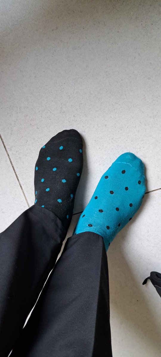 ShxcksBW's tweet photo. Ba thotse ba maketse Batswana ba mpona ka unmatched socks. 😄They're blaming me for bring Kalanga. Down Syndrome Awareness day... https://t.co/xm3YnwdVCp