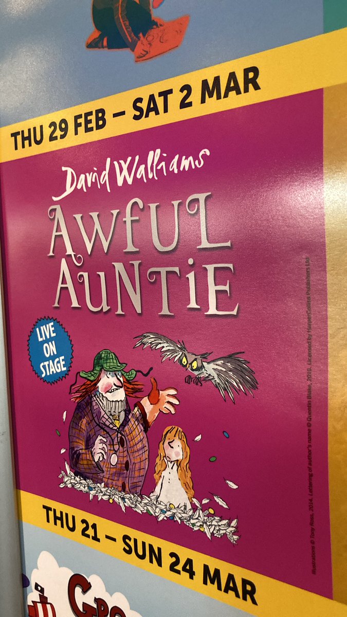 Outstanding afternoon at @LighthousePoole with Yr3,4,5 watching this classic by @davidwalliams - so impressive and such a lovely way to end the term together. #Wagner