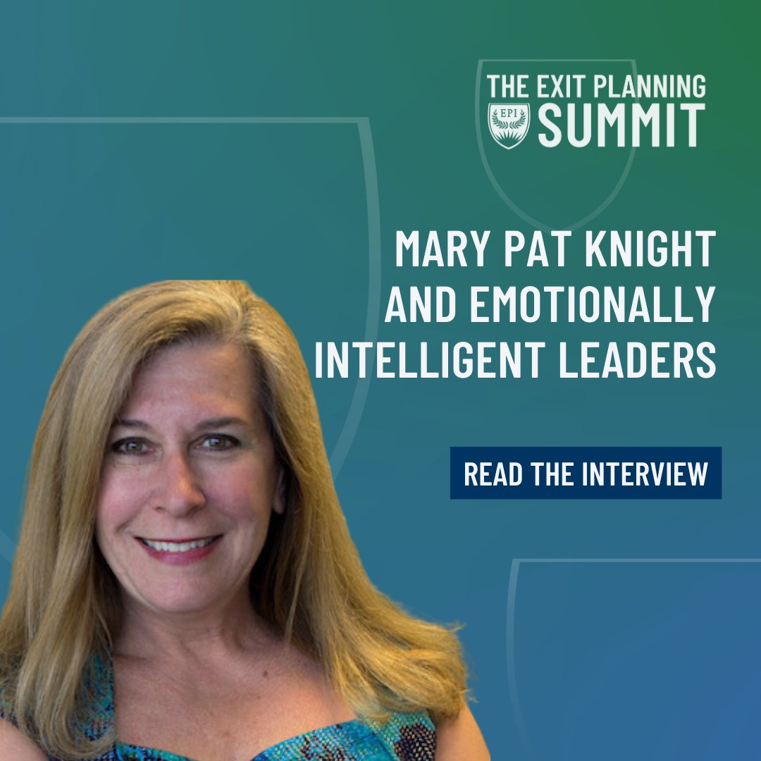 EpiSnider's tweet photo. As March is Women's History Month, we are highlighting some of the women who will share their insights at the Exit Planning Summit. Today we introduce Mary Pat Knight our blog! https://t.co/imUs2hc7iP

#ExitPlanningInstitute #ExitPlanning #WomensHistoryMonth #WomensMonth https://t.co/nk3Uh19vlx