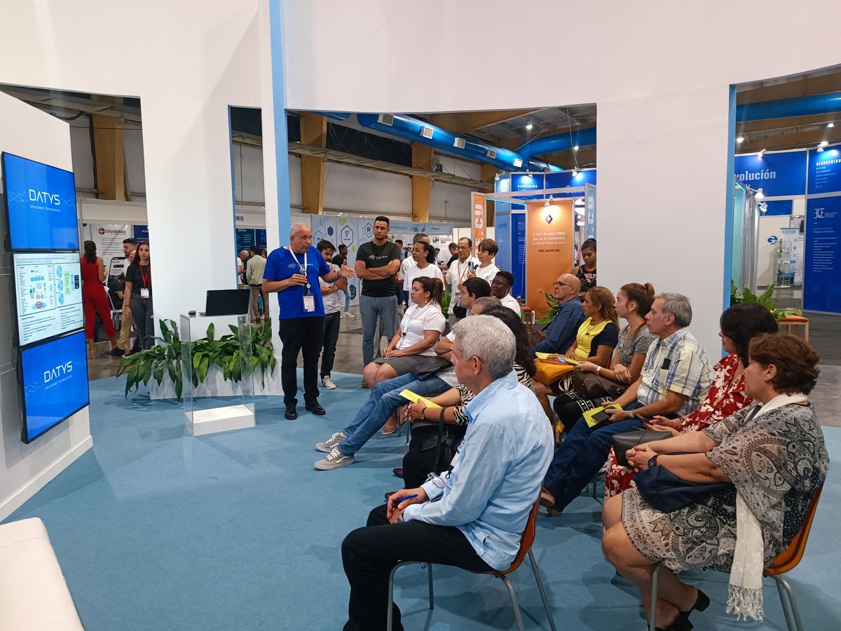 DatysCuba's tweet image. 📣 Lanzamiento de Academia DATYS en nuestro Stand. 

📍 Esta plataforma permite agrupar en una plataforma conocimiento asociado al sector de la Tecnologías de la Información y de la Comunicación 💻. 

#datys
#DATYSenInformatica2024
#Informatica2024