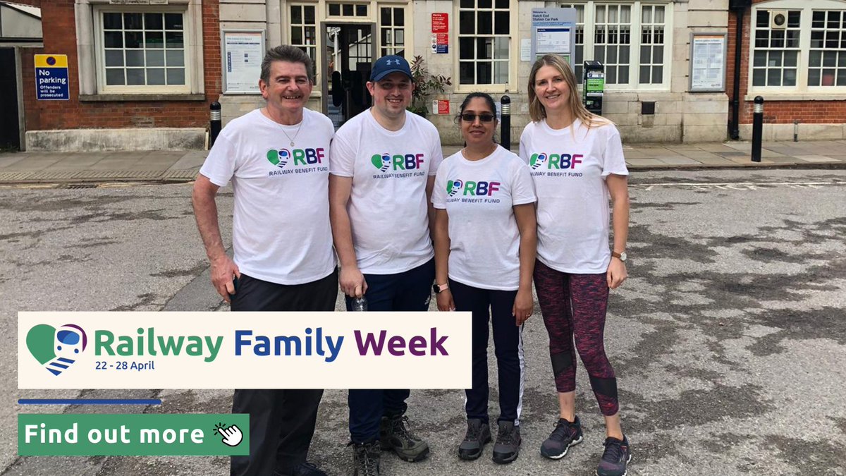 RBF1858's tweet photo. This year, teams from across the rail industry will be taking on 2,000 mile virtual walk around Great Britain, calling at 23 iconic stations along the way. πΆ
Find out more β‘https://t.co/bYcojQSV7i
#RailwayFamilyWeek #RailwayFamilyWeek2024 #CharityEvent #StationToStationWalk https://t.co/q0jYoP3Wem