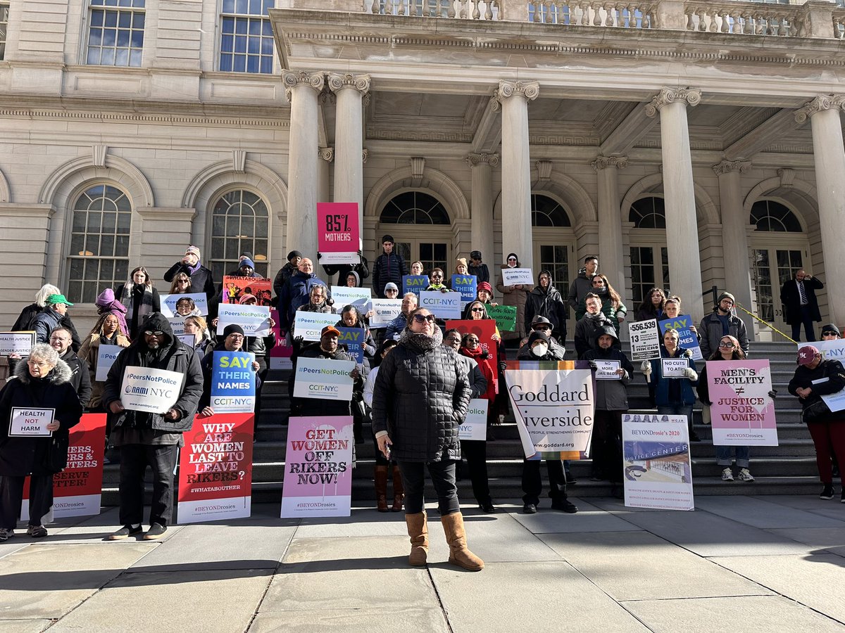 “We are coming together to say you cannot pit us against each other. We can have decarceration and public safety,” CCIT-NYC’s Jordyn Rosenthal