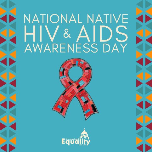 Yesterday was National Native HIV & AIDS Awareness Day.
 
Congress must ensure all communities have access to the resources they need to beat HIV. #NNHAAD