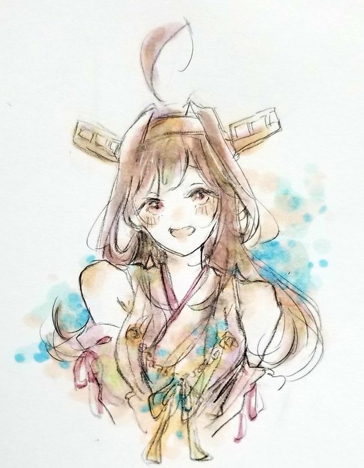 #艦これ版深夜の真剣お絵描き60分一本勝負 #艦これ版真剣お絵描き60分一本勝負_20240321