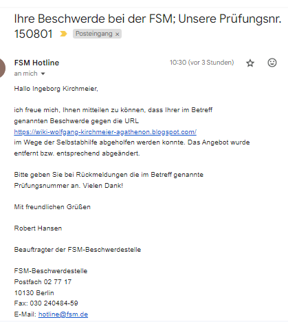 iewgf's tweet photo. Bericht der #Müllabfuhr: 2 #Altlasten mit illegalen Links auf das #Engelwerk-Sprachrohr #WikiMANNia wurden entsorgt.
1 #Hetzblog mit #Diffamierungen, betrieben von #Stuart_Styron (damals #Arnsberg) und ein #Posting auf #Junge_Freiheit sind offline. Dank an unsere #InformantInnen! https://t.co/CzIm8yzY94
