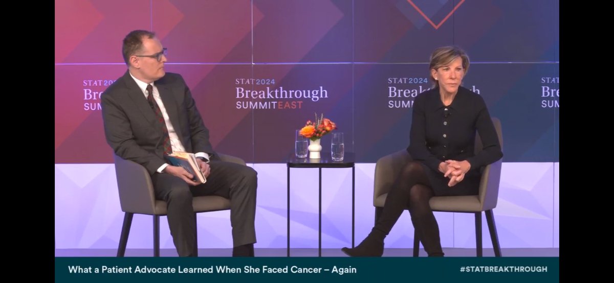 “The main problem with today’s #healthcare system is that every patient must be their own CEO”

@KathyGiusti @statnews #STATBreakthrough