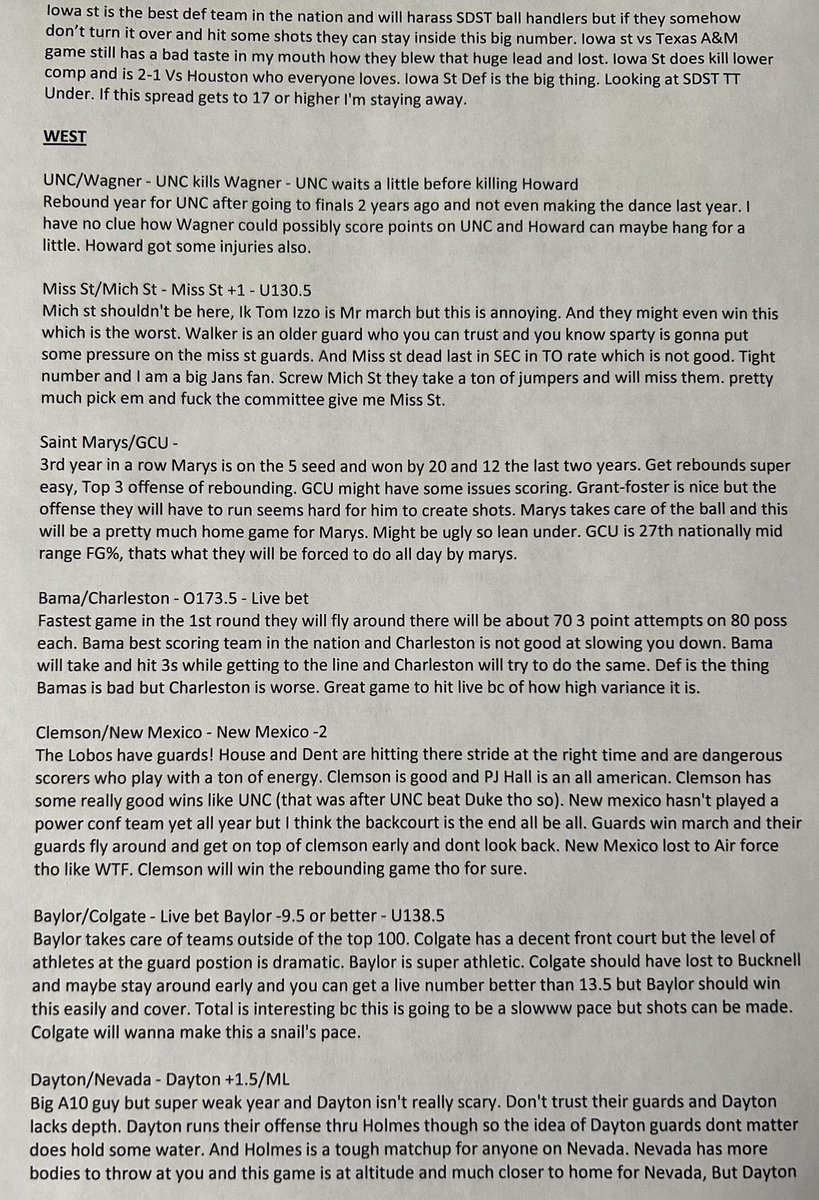 connessiour's tweet image. Best stretch of days of the year, fun write ups and picks.