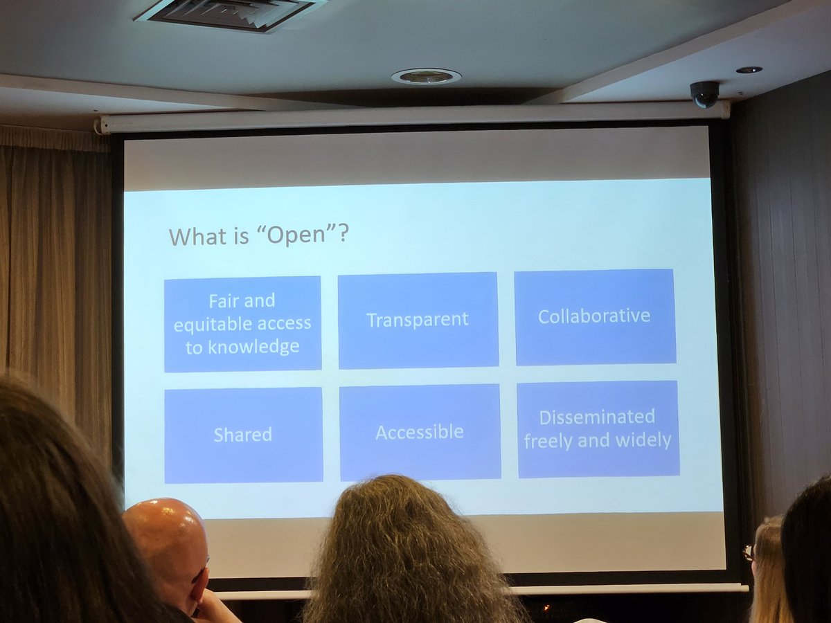 #ASL2024 the second keynote David Hughes discusses why we need to remind ourselves why theres a need for open in the first place. Information wants to be free .