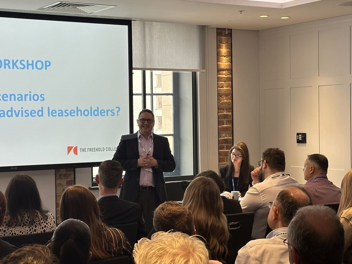 TFC at Leasehold London yesterday, talking about 𝐋𝐞𝐚𝐬𝐞𝐡𝐨𝐥𝐝 𝐑𝐞𝐟𝐨𝐫𝐦, 𝐖𝐡𝐚𝐭 𝐭𝐨 𝐀𝐝𝐯𝐢𝐬𝐞 𝐋𝐞𝐚𝐬𝐞𝐡𝐨𝐥𝐝𝐞𝐫𝐬!

Interested in the answer? Be in touch!