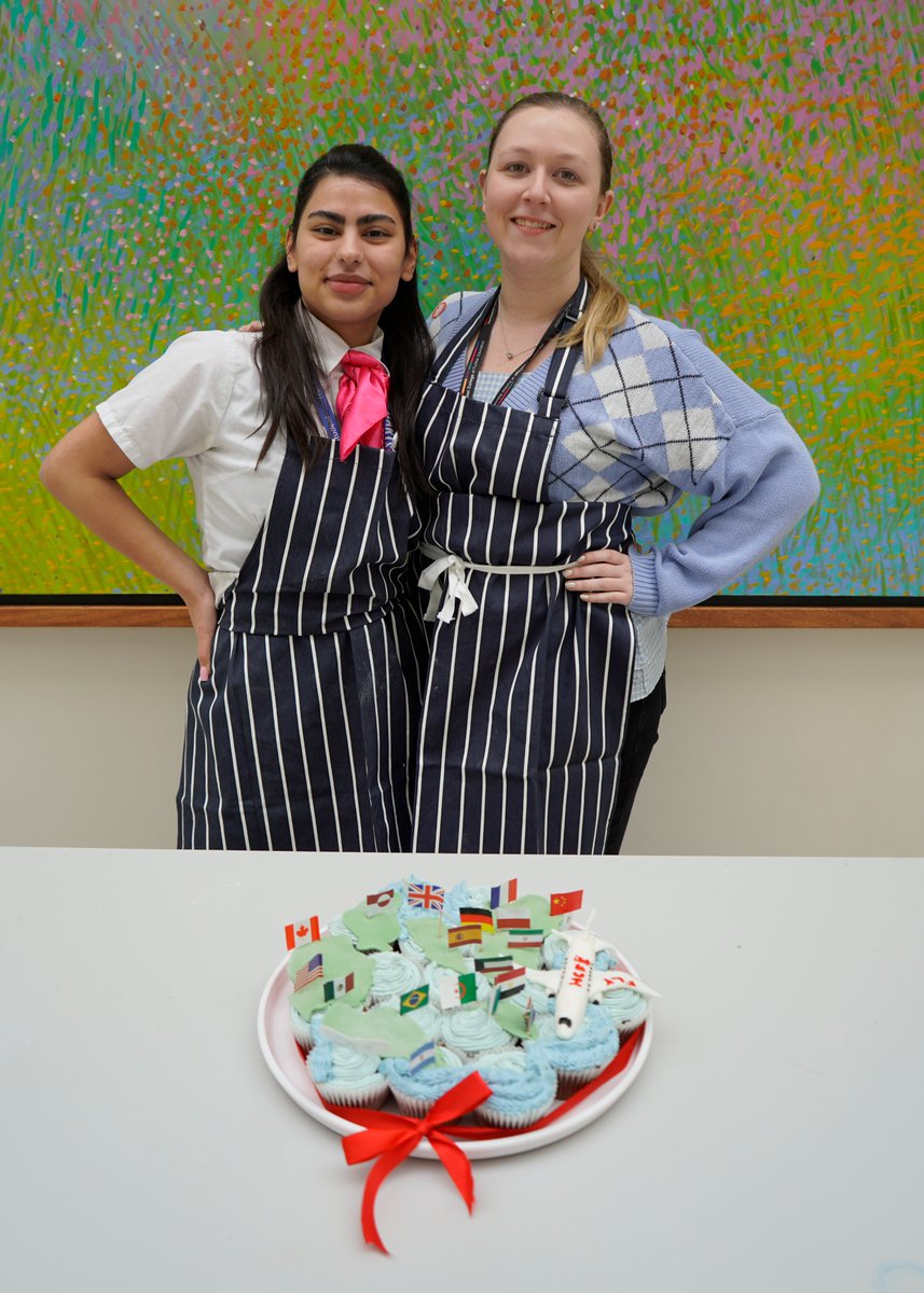 Congratulations to Winners; Fatima (Student) and Ellie (Staff) in our annual #BakeOff Competition with their ace map of the world #CupCake creation in aid of @comicrelief. Big thanks to our @AmbitionFE students for assisting today. Full gallery here > bit.ly/HCFEBakeOff202…
