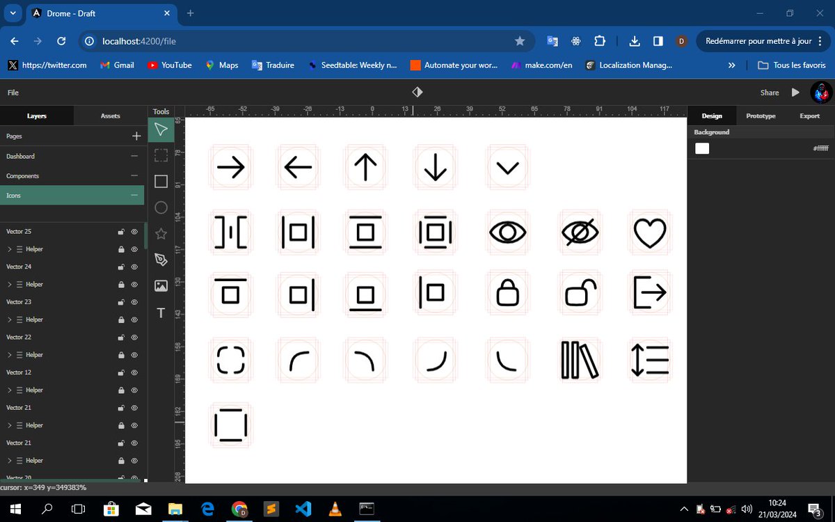 DawaiBoubakari's tweet image. I worked on improving vector tracing features. The minimalist features are in place. I go to the next step.

#CaParleDev #Frontend #Design #Designers #Vector #BuildInPublic   #FrontEndDev #UITool