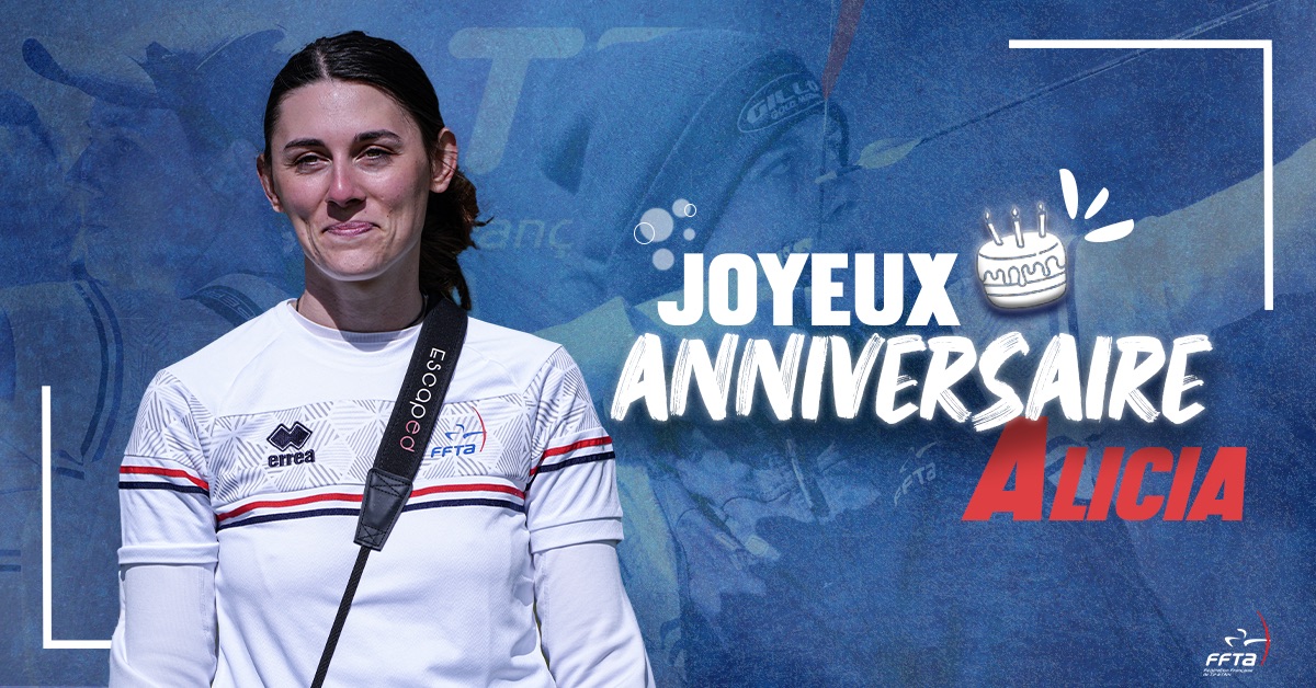 𝑨𝒏𝒏𝒊𝒗𝒆𝒓𝒔𝒂𝒊𝒓𝒆 🎂

Aujourd'hui, nous souhaitons un bon anniversaire à Alicia Baumert. 🥳

#FFTA #fftiralarc #anniversaire