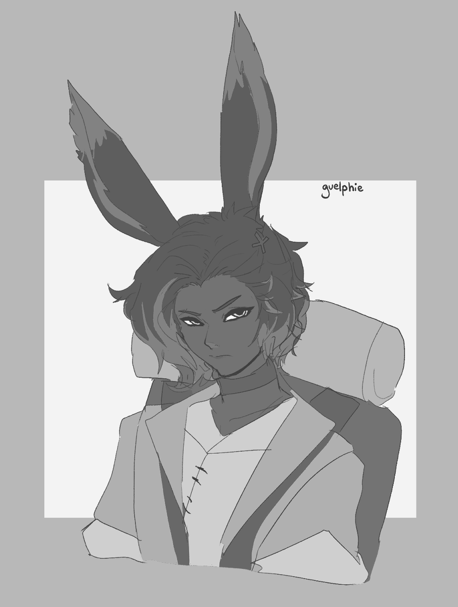 AeroViro's tweet photo. A singular bunny boy, probably my favourite bunny boy https://t.co/1oBWJiDHPS