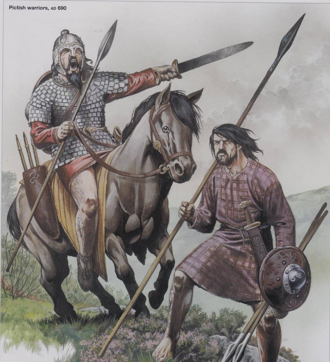 Because of the Osprey book, Pictish Warrior, in my mind's eye all Picts looked like Dave Grohl - including the women.