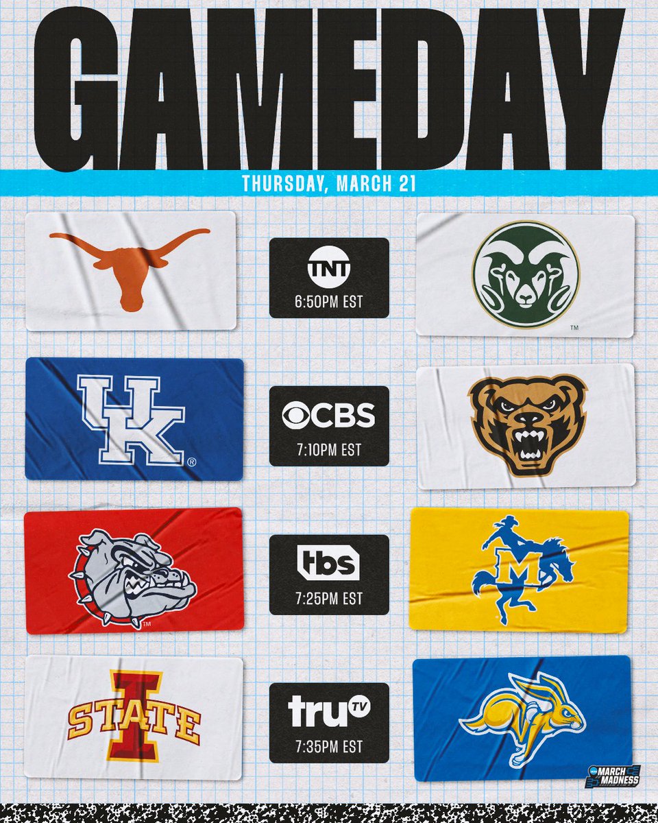 MarchMadnessMBB's tweet photo. #MarchMadness. All day. 🔥

📺: https://t.co/qNCGUkxHwC https://t.co/sewvxe16Lz