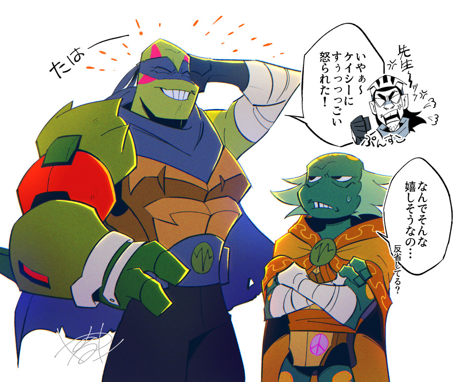 弟子の成長を感じるマスターレオナルド