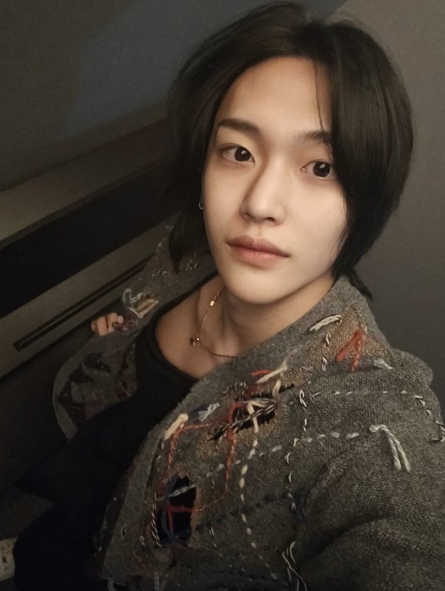 i also just noticed how he wore oversized sweaters often before, now he switched to wearing cardigans