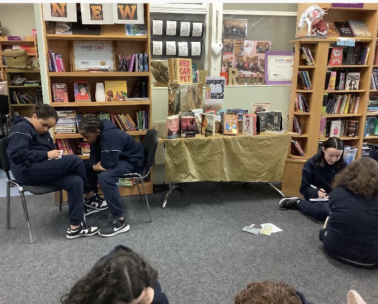 ellenfieldcc's tweet photo. Play In A Day… what fun… First year students #writing #performing #drama Bringigvour favourite ghost 👻 back to life! @cdetbcdu @Oide_Creativity @jcsplibraries @ellenfieldcc https://t.co/ALX5okwmNt