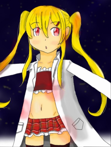 #同じキャラで初めて描いたのと最後に描いたのを比較 
うちの子エリン
←2016/2  2023/11→
最新のほう立ち絵でもなんでもない謎ポーズだけど 