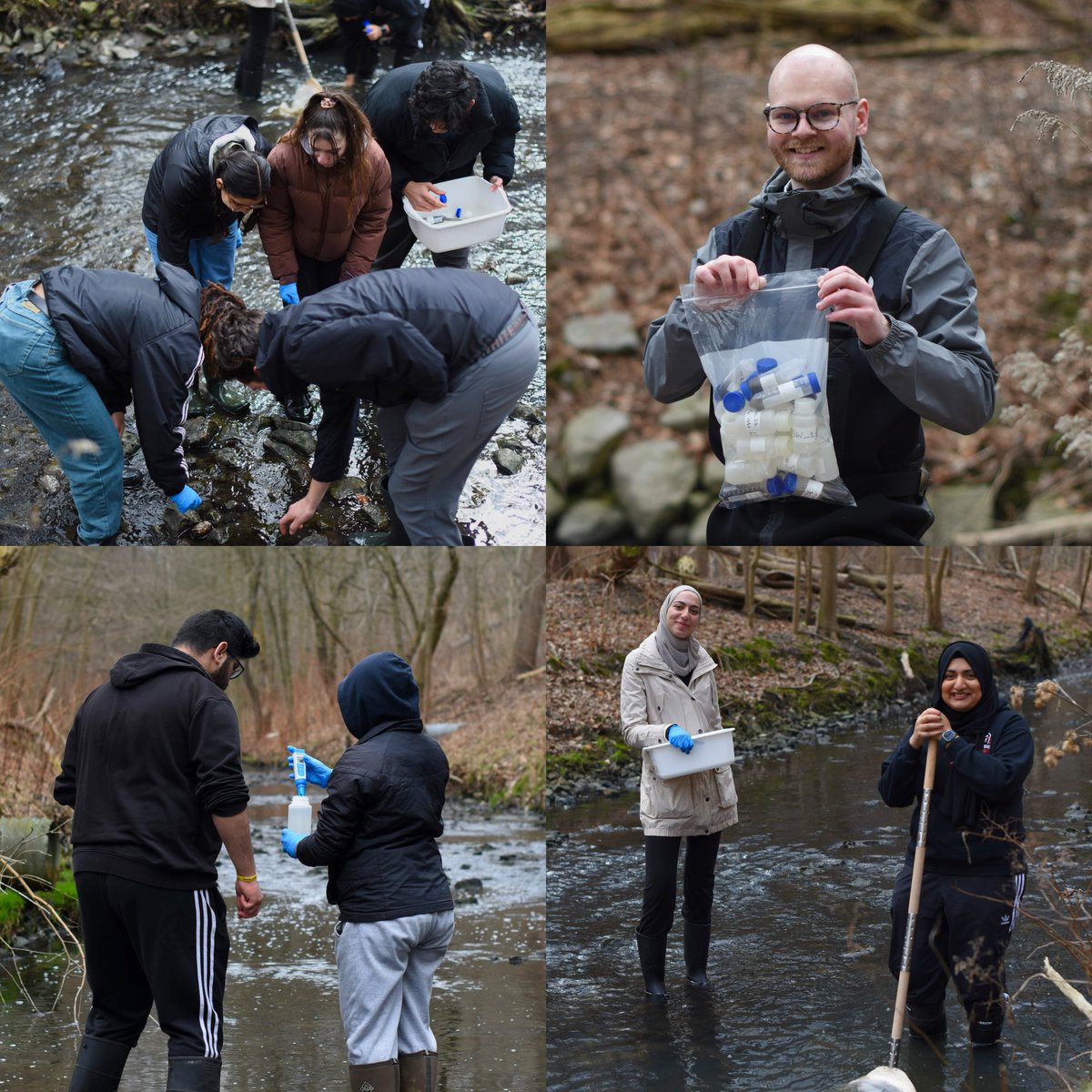 Kudos to PhD students Bryant Serre and Wyatt Weatherson for leading a field course at Yellow Creek on water sampling and monitoring techniques. Students from biomedical science, botany, chemistry, and public health benefited from this excellent course!