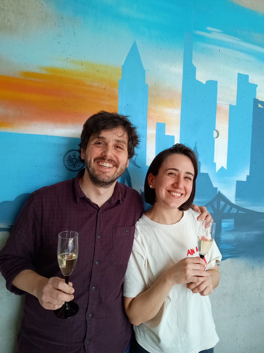 Anita Tamiato (@anitatamiato) on Twitter photo Happy that this day has finally come 😜 I would have not make it without the two people in these photos and all the Lab! <a href="/gluxan/">Guillermo Luxán</a> <a href="/StefanieDimmel1/">Stefanie Dimmeler</a> <a href="/InstCardReg_FFM/">Institute of CVR</a> Happy that this day has finally come 😜 I would have not make it without the two people in these photos and all the Lab! <a href="/gluxan/">Guillermo Luxán</a> <a href="/StefanieDimmel1/">Stefanie Dimmeler</a> <a href="/InstCardReg_FFM/">Institute of CVR</a>
