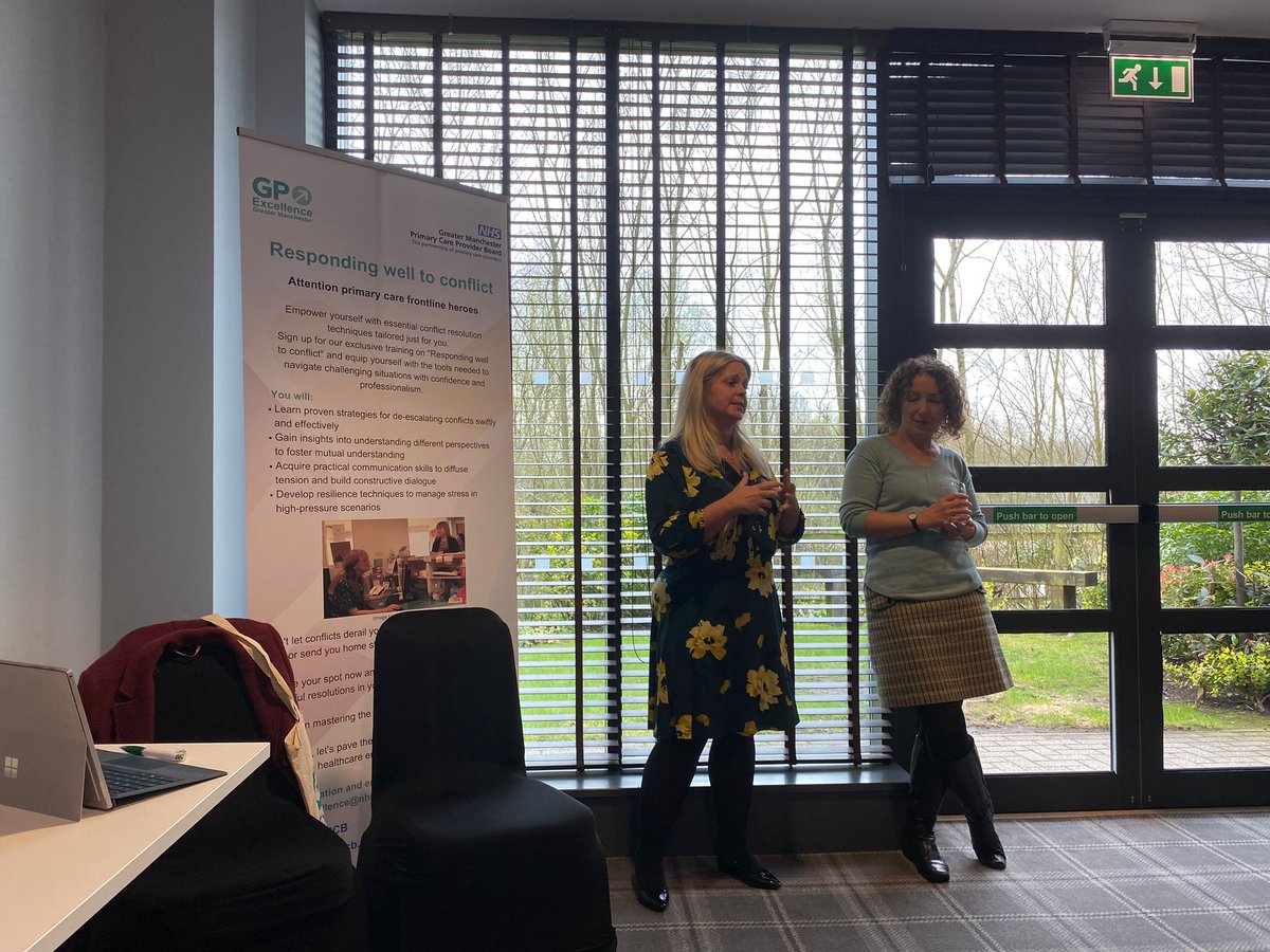 Some great feedback from our 'responding well to conflict' session delivered by Dr Joanna Bircher and Lorna Laflin from our PCB GP Excellence Programme team. Delegates gaining insight into how to respond well in situations when conflict occurs #GMPCSummit24