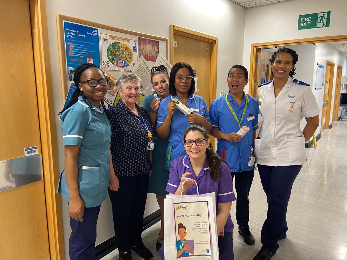 Continence Promotion Team (@lthcpt) on Twitter photo For MASD Awareness day today, the Continence Promotion Team has been visiting some ward areas and speaking to patients and staff about #ThinkMASD and how we can all Minimise the risk of Moisture Damage! <a href="/LTH_TissueVia/">Tissue Viability</a> <a href="/harmfreecareuk/">Harm Free Care Network UK</a> <a href="/LTHT_SIM/">LTHT Specialty & Integrated Medicine</a> <a href="/LeedsHospitals/">Leeds Teaching Hospitals</a> #bladder #bowel For MASD Awareness day today, the Continence Promotion Team has been visiting some ward areas and speaking to patients and staff about #ThinkMASD and how we can all Minimise the risk of Moisture Damage! <a href="/LTH_TissueVia/">Tissue Viability</a> <a href="/harmfreecareuk/">Harm Free Care Network UK</a> <a href="/LTHT_SIM/">LTHT Specialty & Integrated Medicine</a> <a href="/LeedsHospitals/">Leeds Teaching Hospitals</a> #bladder #bowel