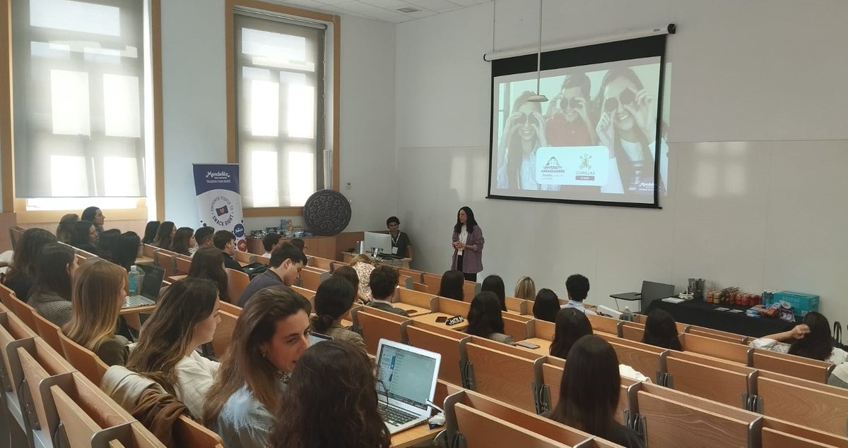 Comillas_OPE's tweet photo. Ayer contamos con la presencia de @LVMH y @MDLZ en el Career Coffee organizado en @UCOMILLAS para abordar algunas de las múltiples salidas profesionales que hay dentro del sector Gran Consumo

Os esperamos en los próximos Career!

#TuFuturo #somoscomillas https://t.co/wgwpRh2ncJ