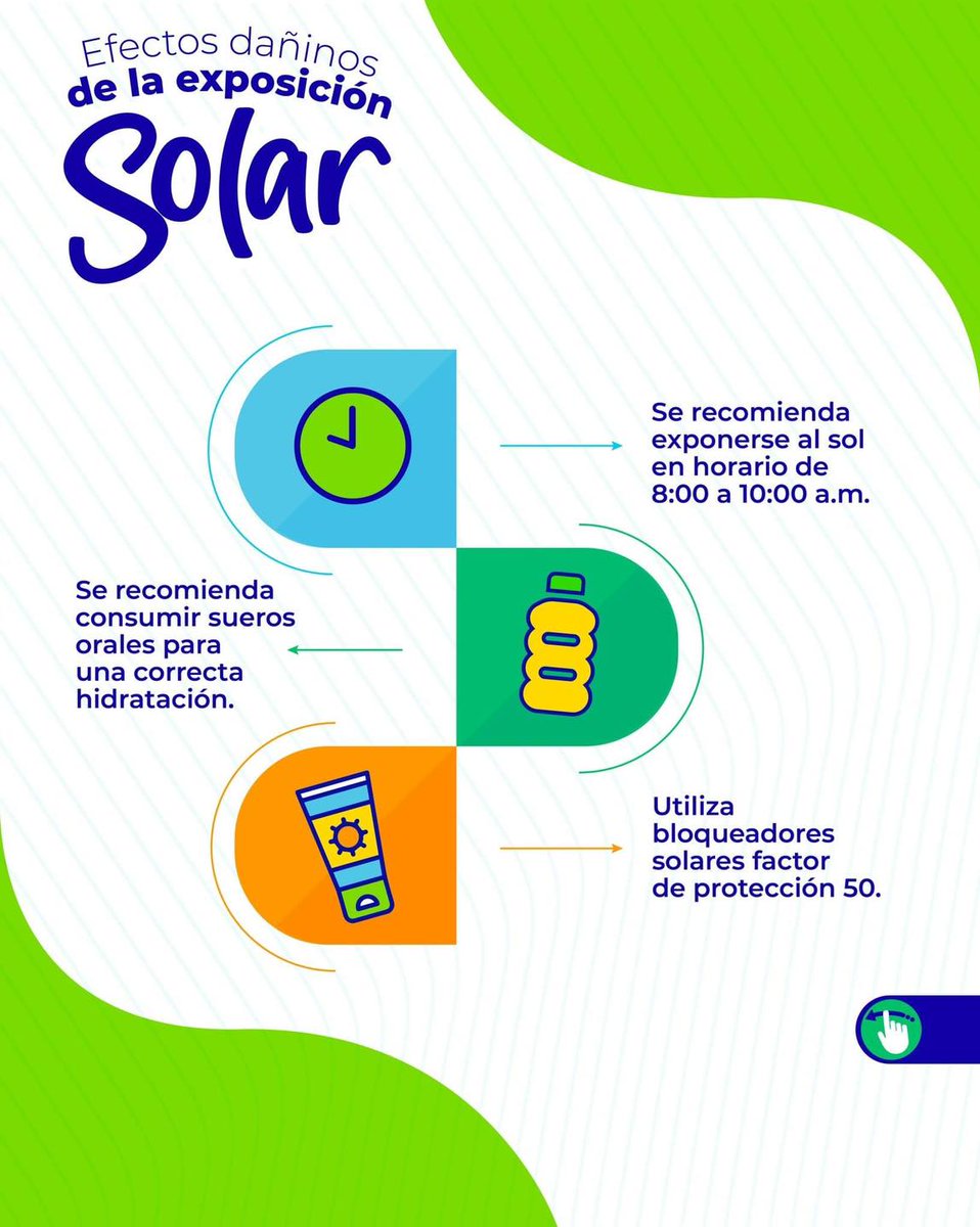 Esta #SemanaSanta cuídate del la exposición solar. ☀️🕶️🏖️
#UnaCiudadParaVivir #RecomendacionDelDia