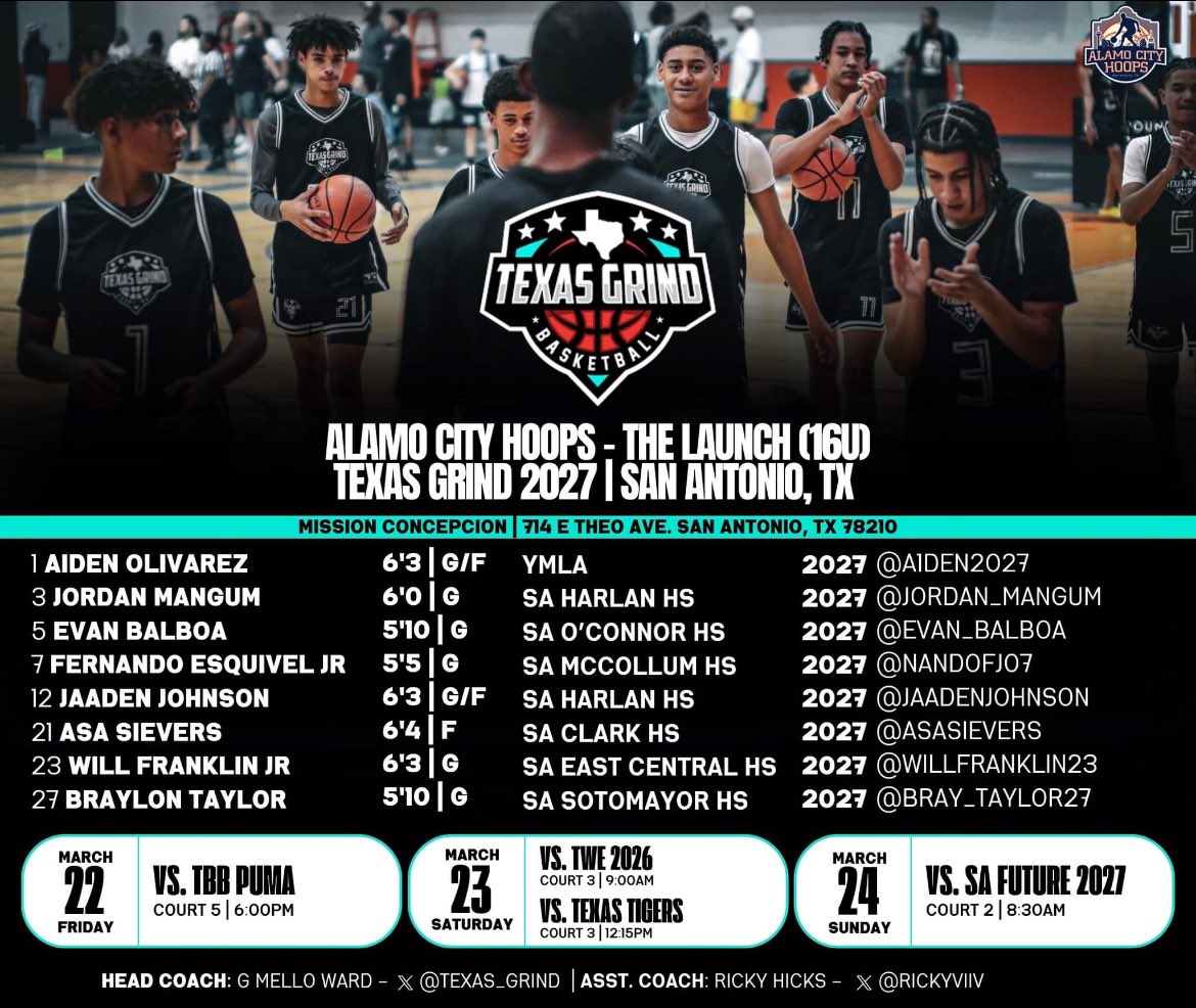 evan_balboa's tweet photo. This weekend @Texas_Grind 2027 is back it! https://t.co/dqutJGpXjL