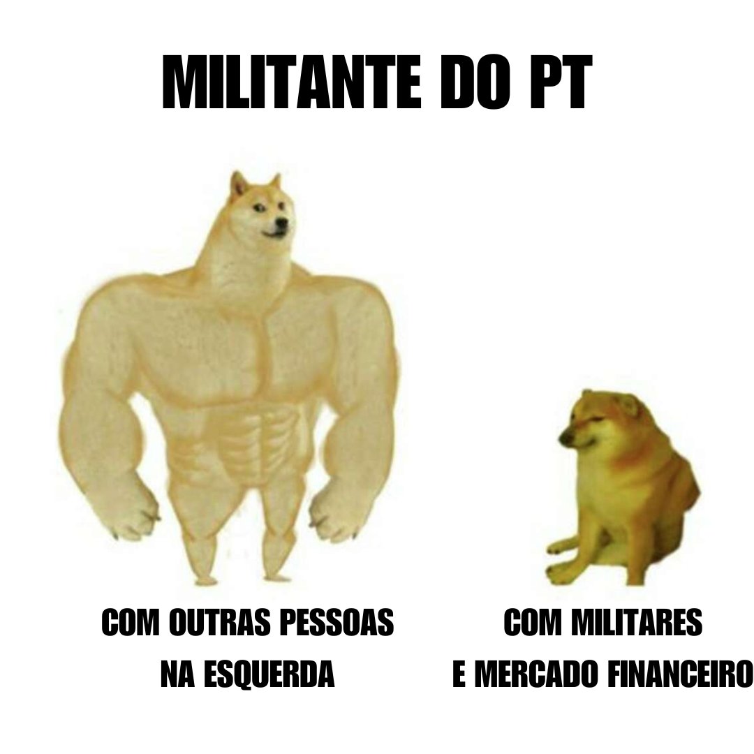 Fredkrepe's tweet photo. Na hora de partir para cima de quem critica a rendição é tigrão, mas na hora de peitar o mercado e os militares é gatinho https://t.co/oEqkX0sZac