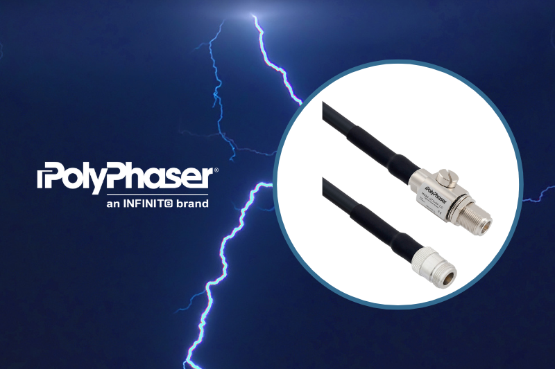 InfiniteElecInc's tweet photo. Elevate your network with PolyPhaser's RF Cable Assemblies with built-in surge protection - designed for unmatched protection and performance.

Shop now https://t.co/7gpoqG8wa6

#RFcableAssemblies #PolyPhaser #InfiniteElectronics #SameDayShipping https://t.co/dQqXoKXyNB