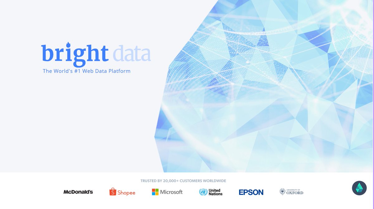 $BDP is working with Bright Data, the Internet's most trusted web data platform Trusted by 20000+ users, including F500 co, small businesses, 300+ academic instit, and 135+ NGOs Their solutions allow access to high volume critical public web data