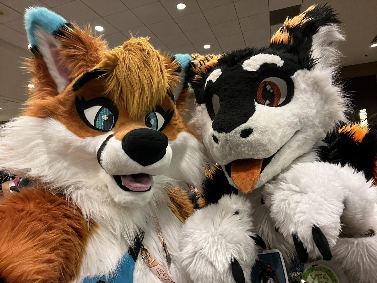 AutumnFox841's tweet image. Always a pleasure running into @SilySox ! Such a cutie #TFF2024 #TFF24