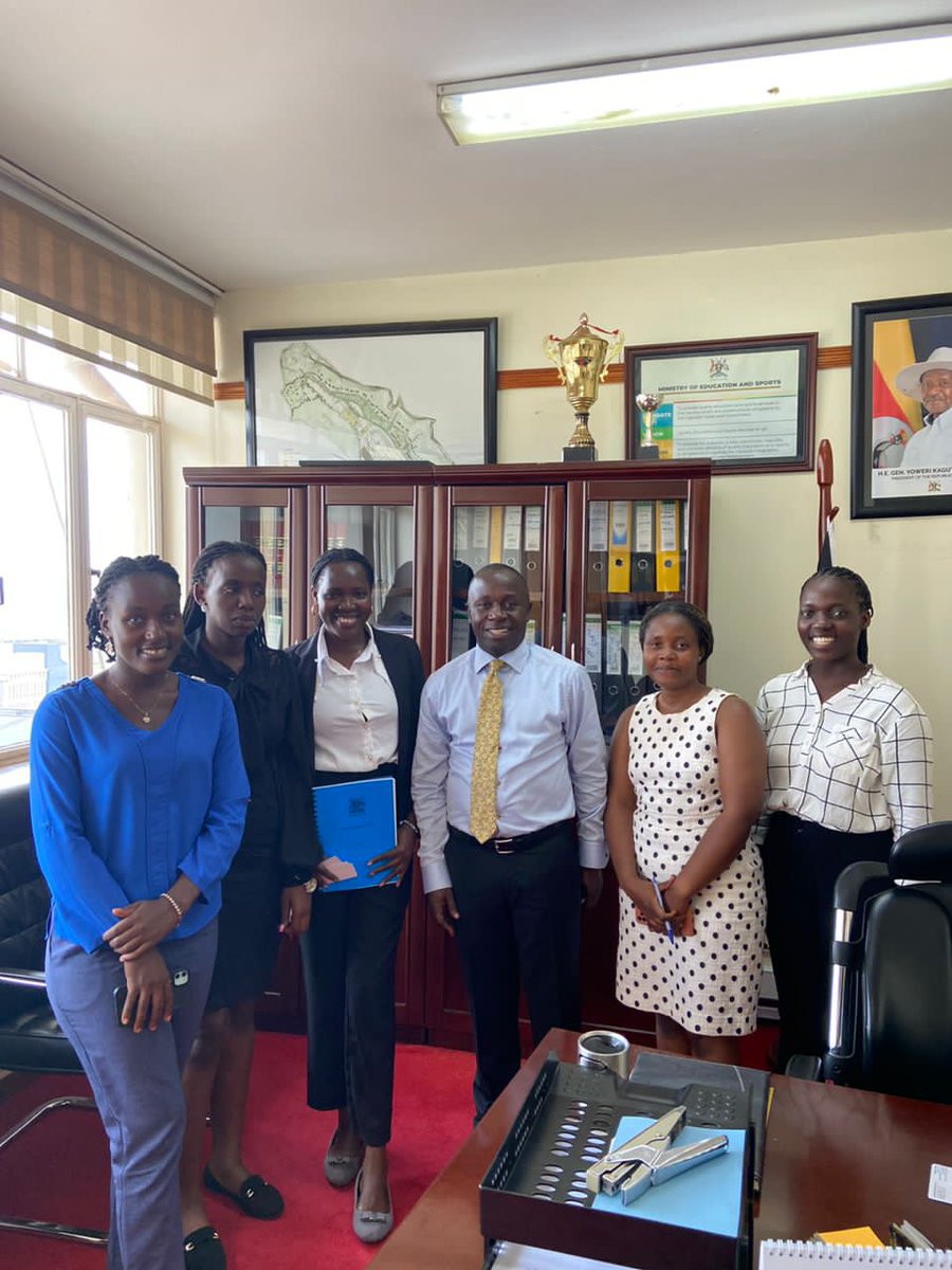 Yesterday, we were honored and grateful to have had the opportunity to learn from the wisdom of the esteemed State Minister in charge of sports <a href="/OgwangOgwang/">Peter Ogwang</a>  , and to also discuss the new sports policies.