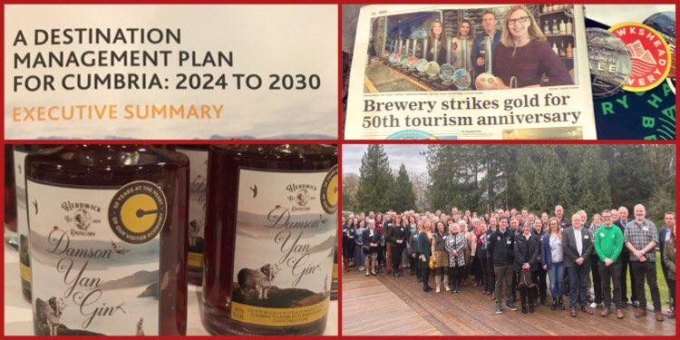 <a href="/cumbriatourism/">Cumbria Tourism</a> <a href="/HawksheadBrewer/">Hawkshead Brewery</a> <a href="/LakelandArtisan/">Lakeland Artisan | Herdwick Distillery | Mawson's</a> <a href="/armathwaitehall/">Armathwaite Hall</a> great team celebrating #EnglishTourismWeek24 and promoting the visitor economy <a href="/VisitEngland/">VisitEngland</a> <a href="/VisitBritainBiz/">VisitBritain Biz</a>