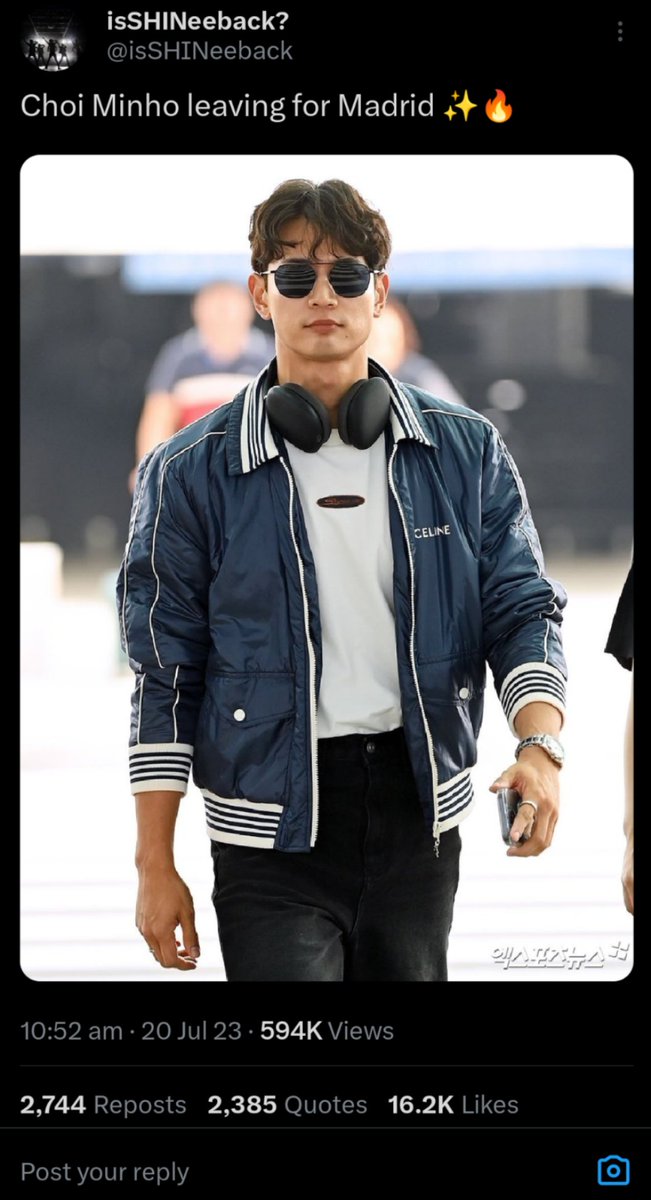 Adjoa525's tweet photo. This Minho took me out 🫠
#AllRounderMinho
#We_Support_Minho
#ミノくんが怪我なく楽しく運動できますように
#SupportMinho
#MINHO @SHINee https://t.co/yrTyVEriUr