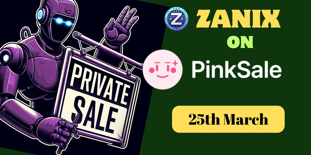 Private Sale Update

We are Glad to announce that, Our Private Sale will start within 3 Days.

Link: 
pinksale.finance/launchpad/0xd4…

Private Sale 
Start: 25/03/2024 at 13 UTC

End: 28/03/2024 at 14 UTC

Price: 1 BNB= 275000 NIX

Soft Cap: 25 BNB
Hard Cap: 100 BNB

Referral Bonus: 5%