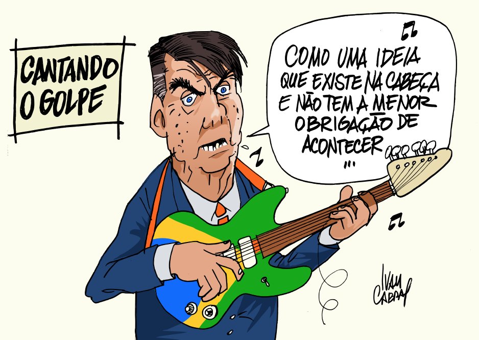 ivankabral's tweet photo. Cantando o golpe! #BolsonaroNaCadeia #bolsonarogolpista #Golpe #semanistia https://t.co/kn2Rj8445g
