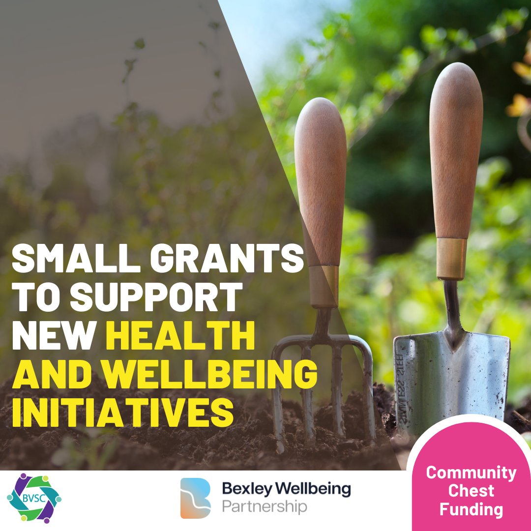 Are you a Community Champion in Bexley? Do you have an idea to improve the health and wellbeing of Bexley residents but may not necessarily have the funds to make this happen? Then why not consider applying for a small grants fund? Details here. -bvsc.co.uk/news/small-gra…