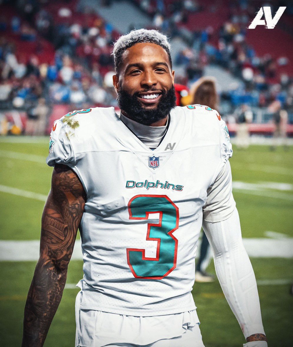 OBJ and Miami have mutual interest in getting a deal done as he’s in the building as we speak 👀‼️ #FinsUp