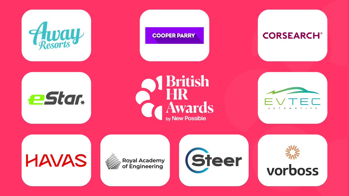 Congratulations to the 'People Team of the Year (>100 people)' Finalists! 👏

Winners revealed April 16th in London 🏆

#HR #People #Awards