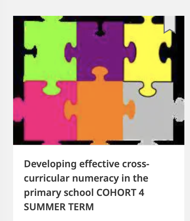 Developing cross curricular numeracy *NEW DATES * 2 day programme 17/5 & 20/6. Learn about how to develop purposeful numeracy skills in all AoLEs Hurry - only 5 places left! cscjes-cronfa.co.uk/events/12f6fd5… @CSCJES