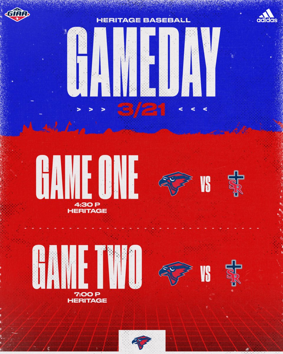 BUSY day at the NEST! 4 Region Competitions going on - Starting off with Varsity Baseball Double Header vs Strong Rock 1st pitch 4:30! Soccer Kicks off vs Brookstone at 5:30 Girls and then Boys at 7:30. Come out and support your HAWKS! #ProtectTheNest